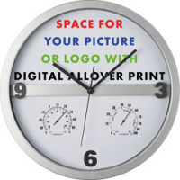 Vægur - med dit logo eller med flotte fullcolor fototryk