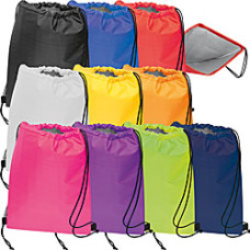 Kølepose og køletaske som mini rygsæk med logo fås i 10 farver