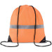 Mini rygsæk - gymnastikpose-med synlig bred refleksstribe