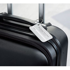 Kuffertmærker - aluminium bagagemærker med skjult adresse