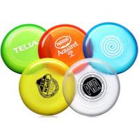Frisbee - i mange farver - med logo