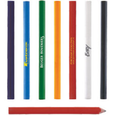 Tømrerblyant - med tryk - blyanter fås nu 7 farver
