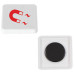 Magnet- med logo - magneter i 2 størrelser -også med doming 