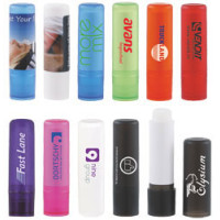 Læbepomade - med logo - Lip Balm - 9 farver