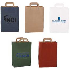 Papirsposer - bæreposer  med tryk - 2 størrelser