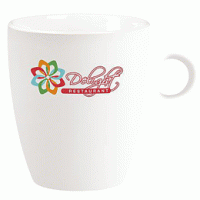 Kaffekrus - porcelænskrus med logo