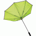 Paraply - med logo - med reflekskant - bliv set i mørket