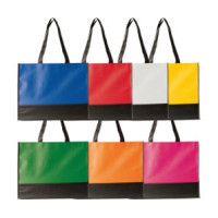 Shopper  - indkøbsnet - bæreposer -med logo - nu i 7 farver