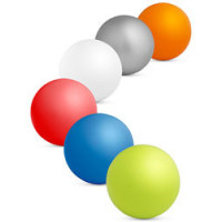 Stress bold - med logo fås i 6 friske farver nu - se tilbud 