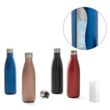 Drikkedunk - vakuumisoleret metal vandflaske med logo 
