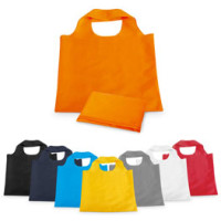 Indkøbsnet - rummelig  foldbar shopper i 8 farver med logo