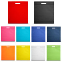 Bærepose - billig let non-woven pose med logo - i 10 farver