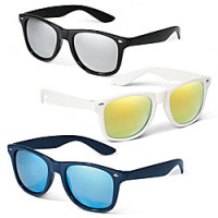 Solbriller - med logo -med smarte spejlglas - har UV400 glas