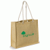 Jutepose - shoppingpose - Jute bærepose med tryk - TILBUD