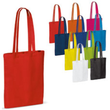 Mulepose med tryk fra 100 stk -  Økotex shopper -i 11 farver