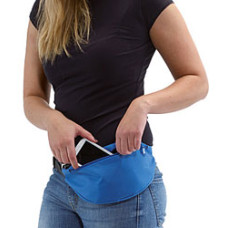 Bæltetaske - mavetaske med lomme - 7 trendy farver - med logo