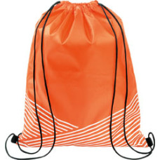 Mini rygsæk - gymnastikpose - rygpose med reflekterende print